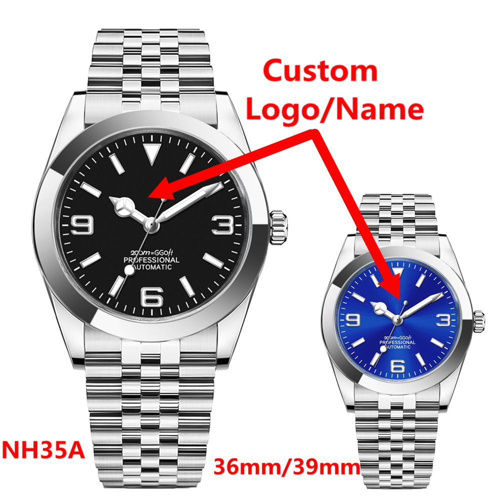 โลโก้แบบกำหนดเอง นาฬิกาหรู NH3 - Jewelry For Watches บทวิจารณ์และราคา