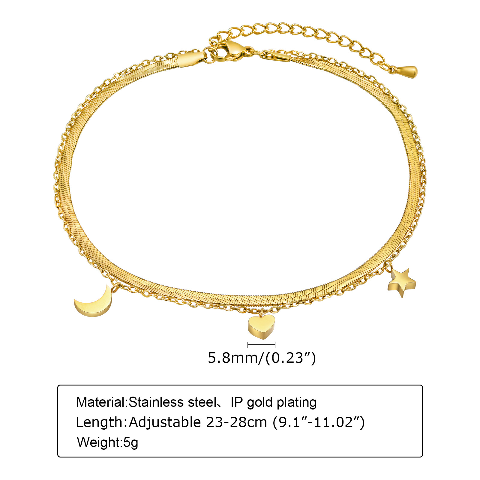 ผู้หญิงประณีต Anklets เครื่องป - Jc Jewelry & Watches Photos บทวิจารณ์และราคา
